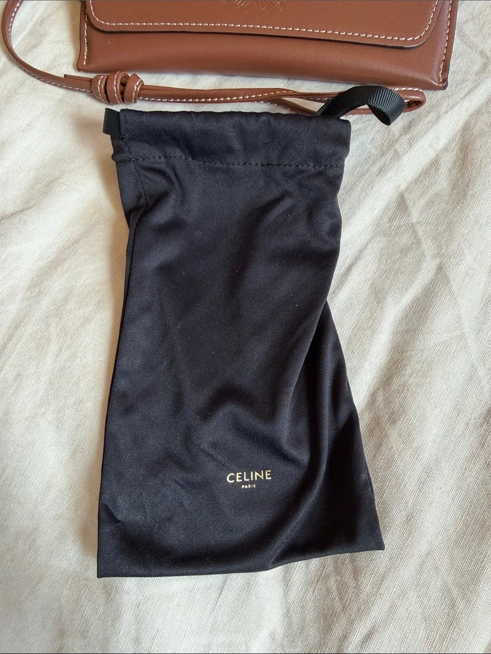 CELINE Triomphe Maxi Brown Tortoise - CL40282U 52-18-135 - Picture 10 of 12